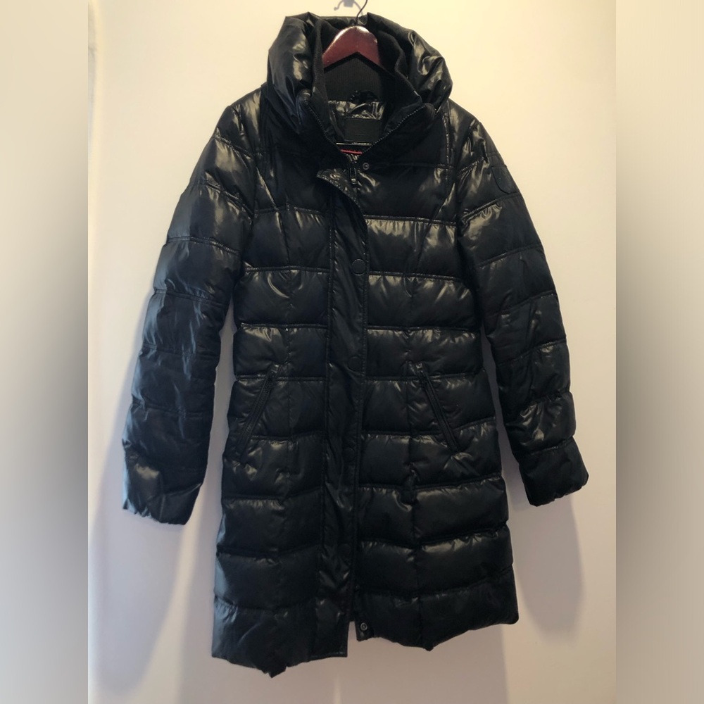 Women's Black Puffer Coat Atelier Noir Rudsak